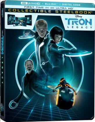 Tron Legacy (2010) (Edizione Limitata, Steelbook, 4K Ultra HD + Blu-ray)