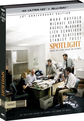 Spotlight (2015) (10th Anniversary Edition, 4K Ultra HD + Blu-ray)