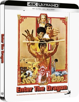 Enter the Dragon - Op&eacute;ration Dragon (1973) (&Eacute;dition Limit&eacute;e, Steelbook, 4K Ultra HD + Blu-ray)