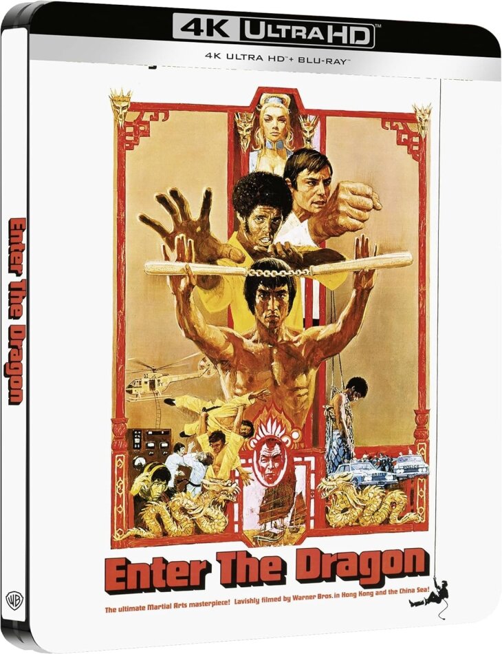 Enter the Dragon - Opération Dragon (1973) Limited Edition, Steelbook, 4K Ultra HD + Blu-ray