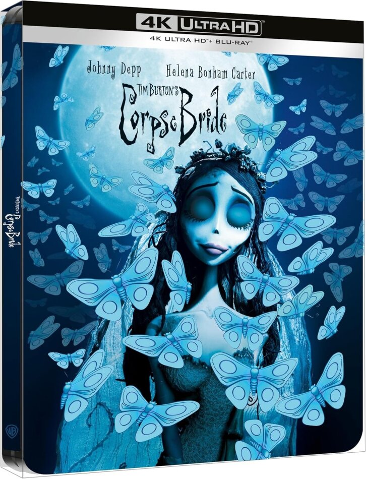 Corpse Bride - Les Noces Funèbres (2005) Limited Edition, Steelbook, 4K Ultra HD + Blu-ray