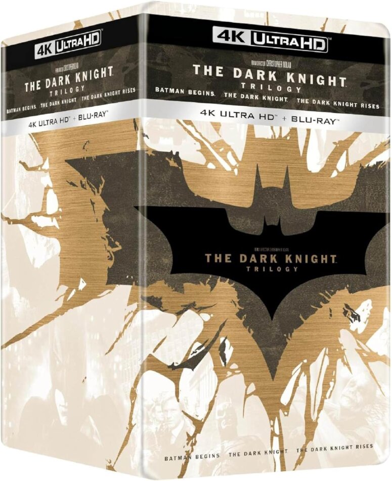 Batman - The Dark Knight Limited Edition, Steelbook, 3 4K Ultra HDs + 6 Blu-rays