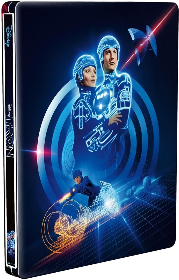 Tron (1982) Limited Edition, Steelbook, 4K Ultra HD + Blu-ray