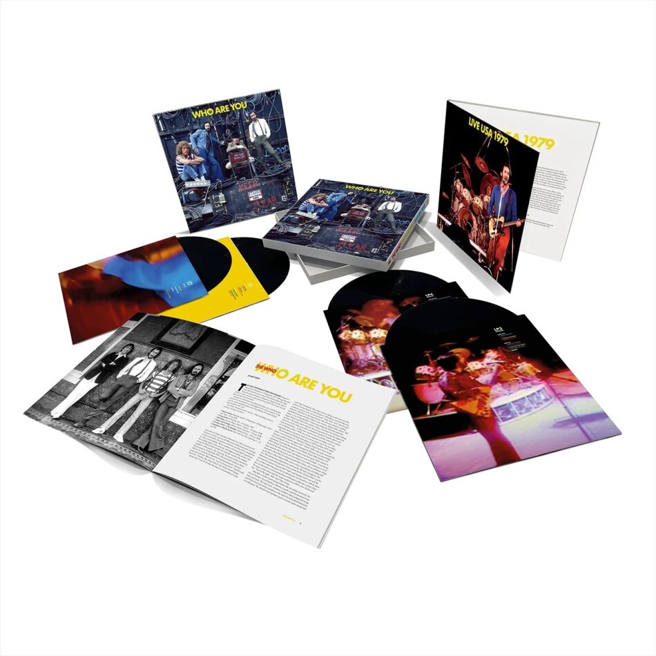 The Who - Who Are You 2025 Reissue, Boxset, Polydor, Limited Edition, 4 LPs