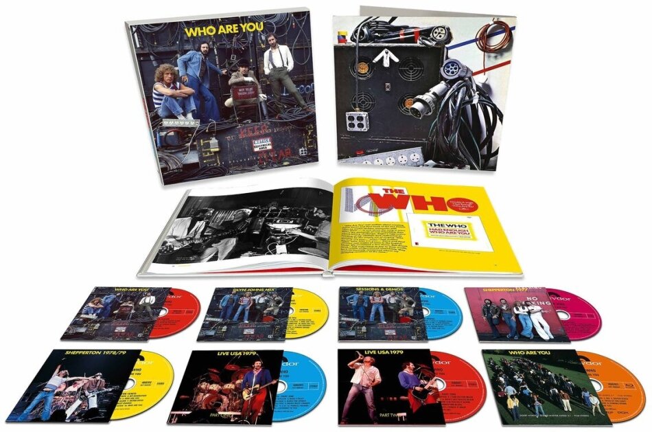 The Who - Who Are You 2025 Reissue, Boxset, Polydor, Limited Edition, 7 CDs + Blu-ray