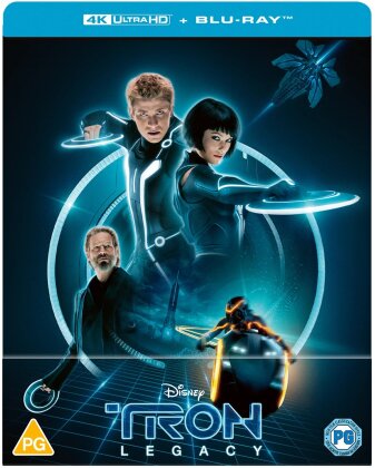 Tron Legacy (2010) (Limited Edition, Steelbook, 4K Ultra HD + Blu-ray)