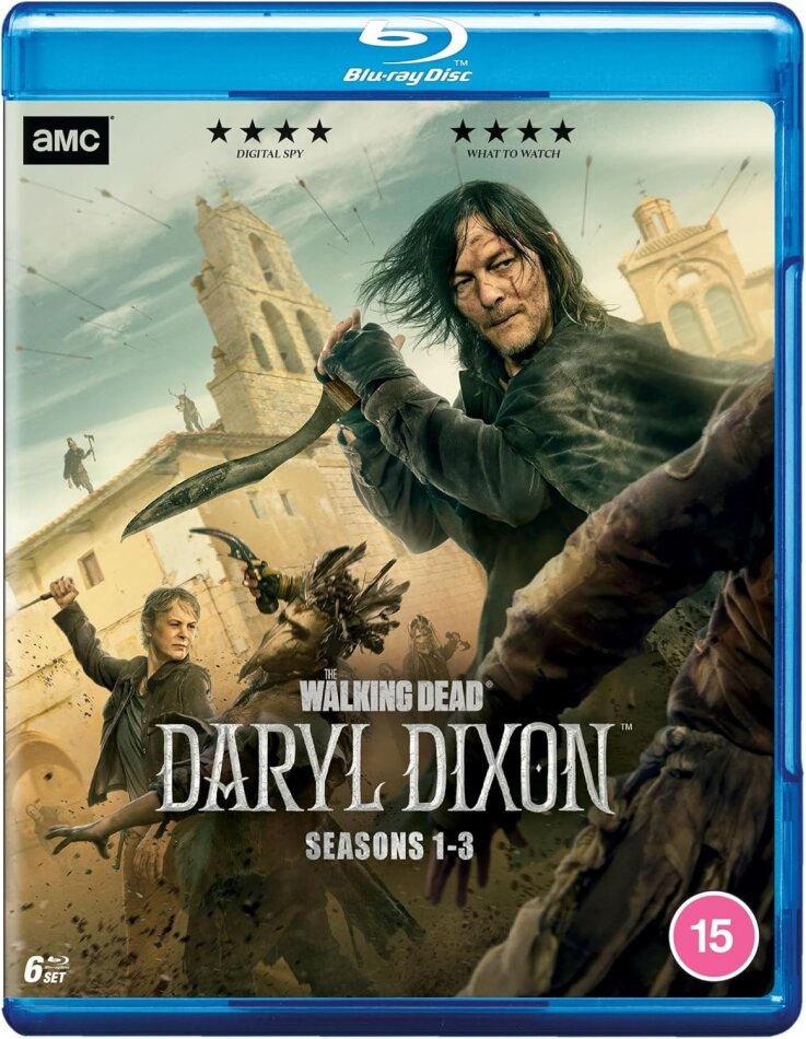 The Walking Dead: Daryl Dixon - Seasons 1-3 6 Blu-rays