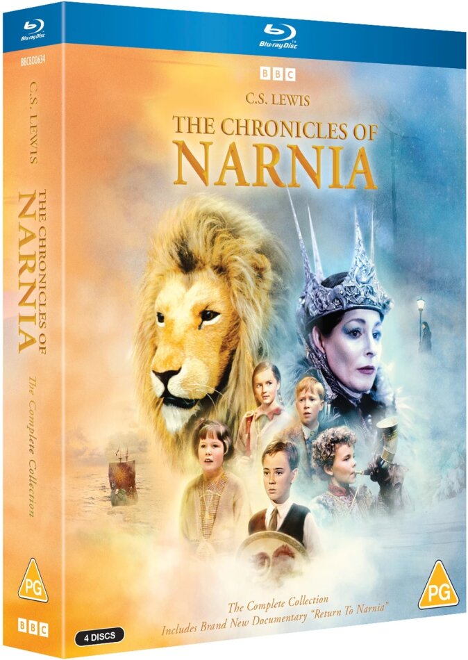 C.S. Lewsis The Chronicles of Narnia - The Complete Collectdion BBC, 4 Blu-rays