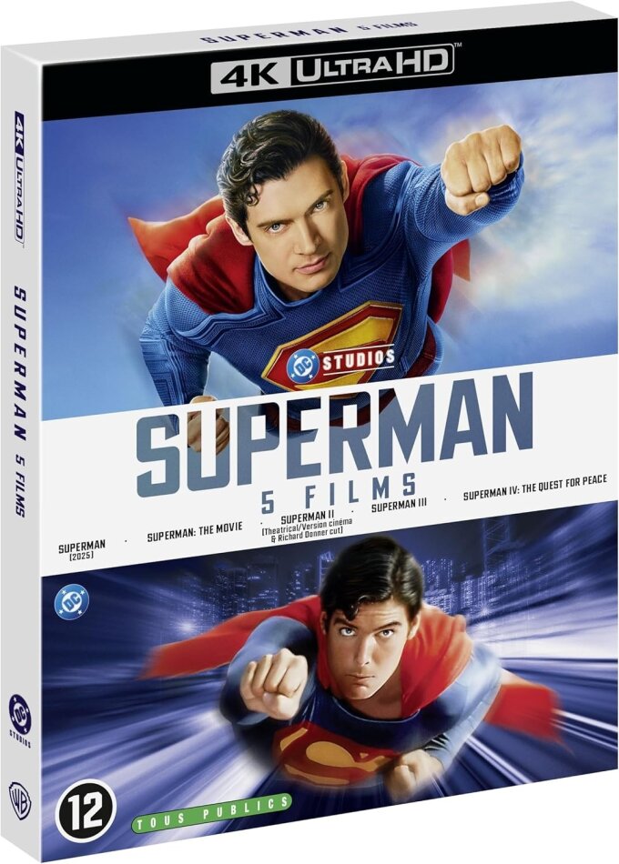 Superman - Coffret 5 Films - 1978-1987 / 2025 5 4K Ultra HDs