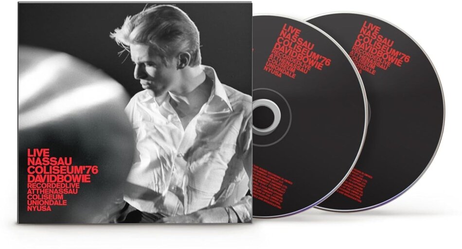 David Bowie - Live At Nassau Coliseum 76 2025 Reissue, Papersleeve, Parlophone Label Group, Remastered, 2 CDs