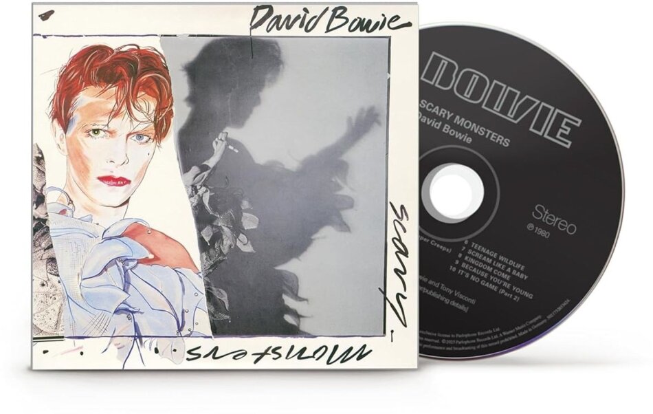 David Bowie - Scary Monsters 2025 Reissue, Papersleeve, Parlophone Label Group, Remastered