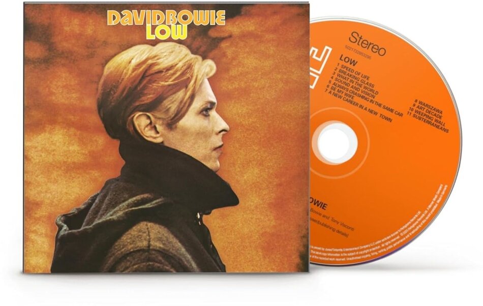 David Bowie - Low 2025 Reissue, Papersleeve, Parlophone Label Group, Remastered