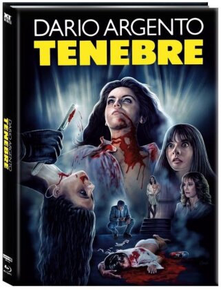 Tenebre (1982) (Cover B, Limited Edition, Mediabook, 4K Ultra HD + Blu-ray + DVD)