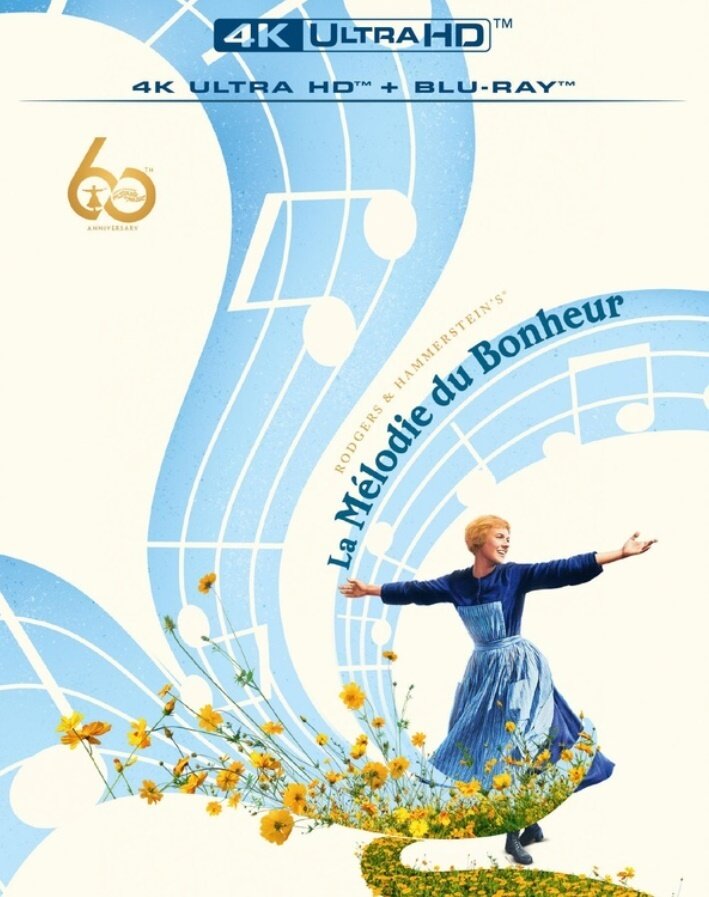 La Mélodie du bonheur (1965) 60th Anniversary Edition, Limited Collector's Edition, 4K Ultra HD + Blu-ray