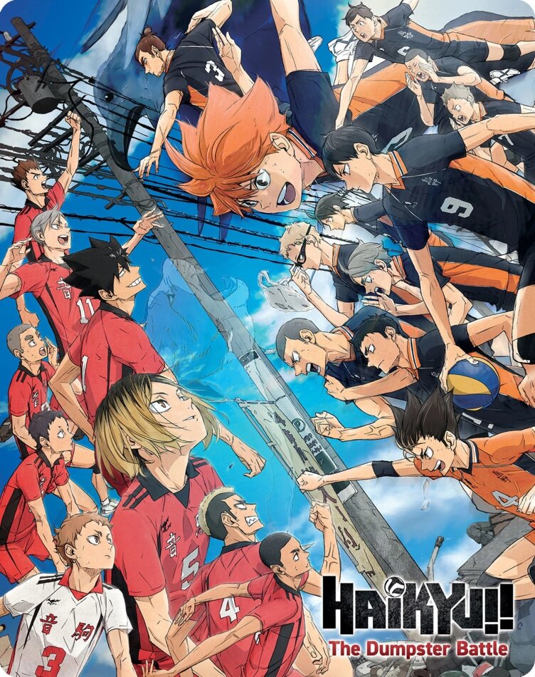 Haikyu!!: The Dumpster Battle (2024) Limited Edition, Steelbook