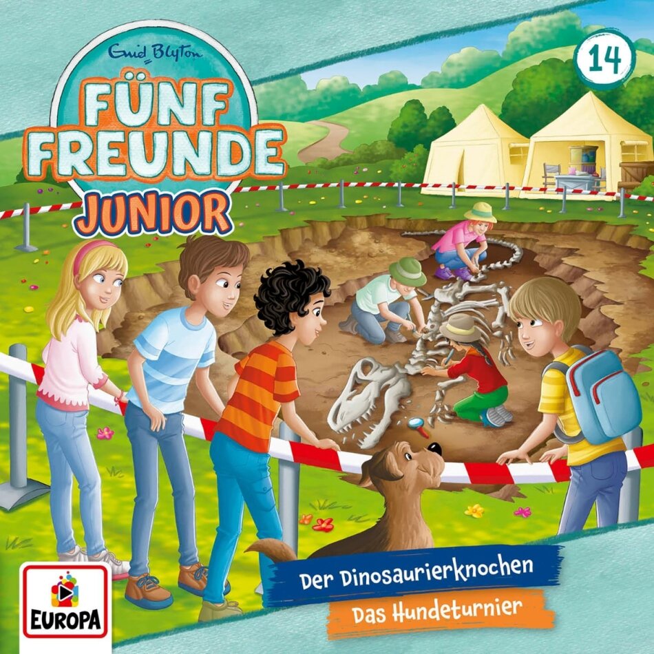 Fünf Freunde Junior - Folge 14: Der Dinosaurierknochen/Das Hundeturnier