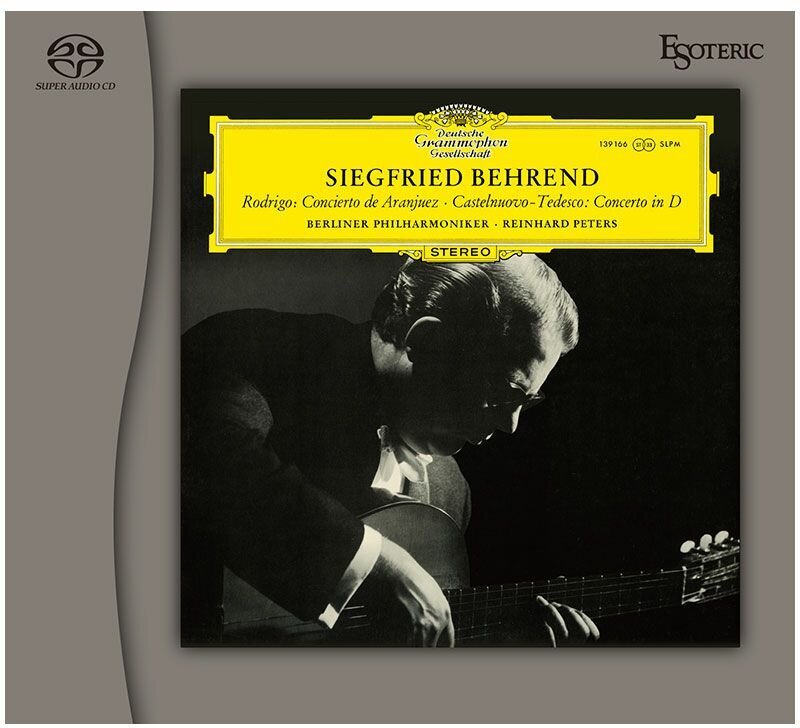Joaquin Rodrigo (1901-1999), Reinhard Peters, Siegfried Behrend & Berliner Philharmoniker - Concerto for Guitar Japan Edition, Esoteric, Hybrid SACD