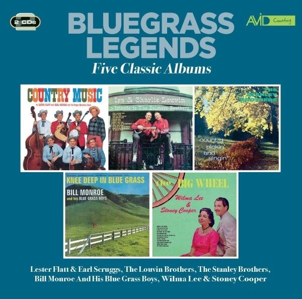 Bluegrass Legends: Five Classic Albums 2 CDs