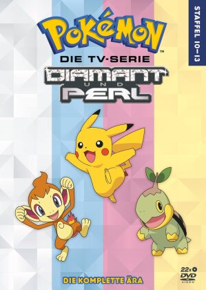 Pok&eacute;mon - Die TV-Serie - Staffel 10-13: Diamant und Perl (22 DVDs)