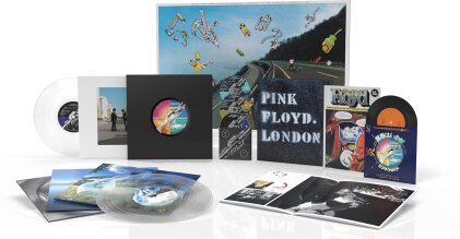 Pink Floyd - Wish You Were Here (2025 Reissue, Deluxe Box Edition, Sony, &Eacute;dition 50&egrave;me Anniversaire, Clear Vinyl, 4 LP + 2 CD + Blu-ray + 7" Single + Livre)