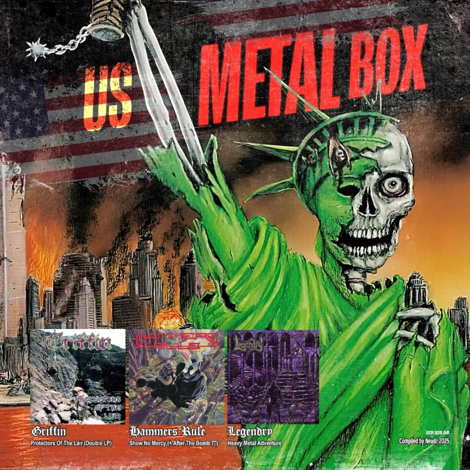 US Metal Box 3 LPs