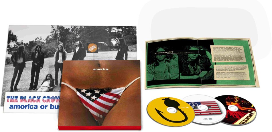 The Black Crowes - Amorica 2025 Reissue, 3 CDs