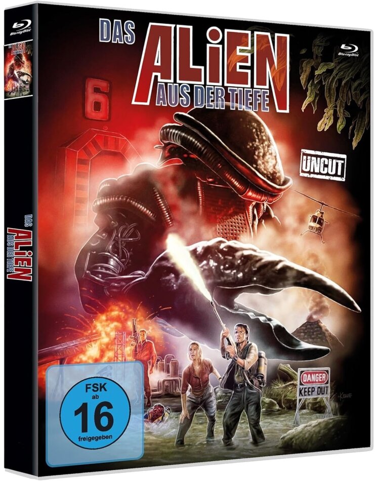 Das Alien aus der Tiefe (1989) Scanavo Edition, Cover B, Uncut
