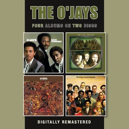 O'Jays - Back Stabbers / Ship Ahoy / Survival / Family (2 CDs)