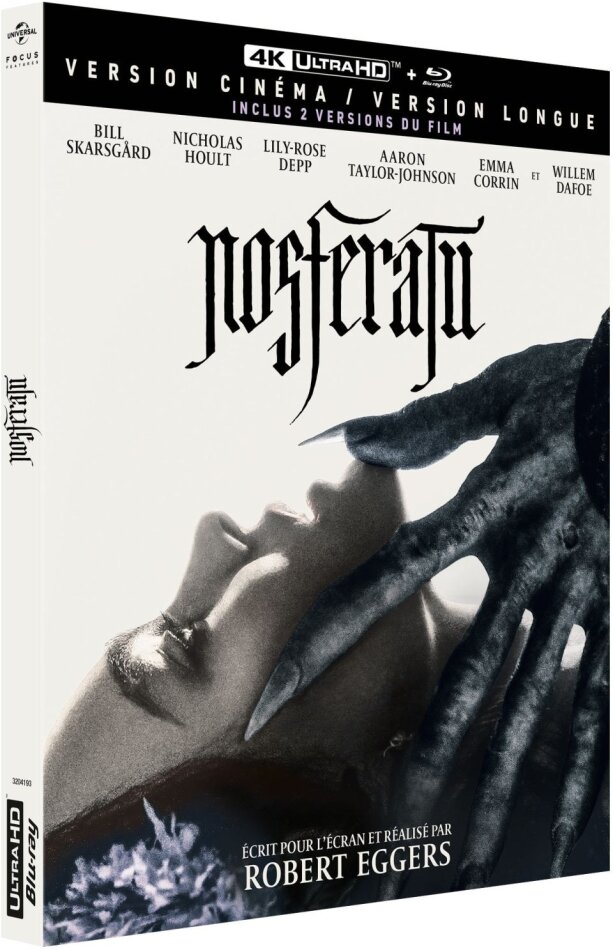 Nosferatu (2024) Kinoversion, Langfassung, 4K Ultra HD + Blu-ray