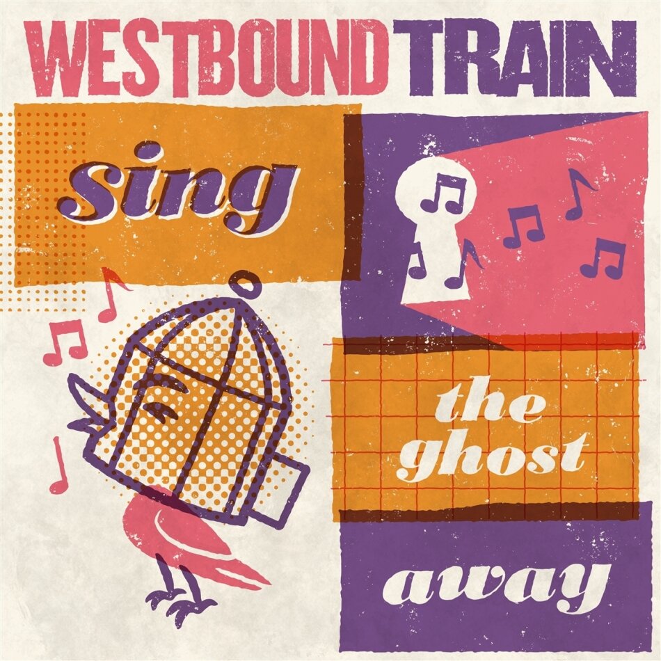Westbound Train - Sing The Ghost Away Blood Orange Vinyl, LP
