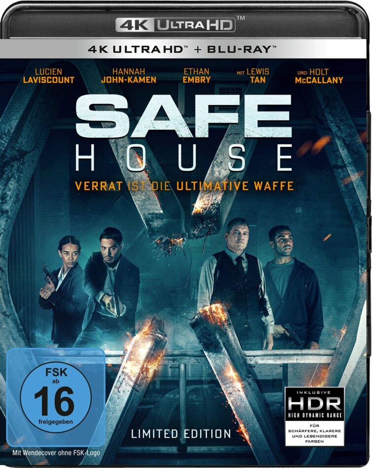 Safe House - Verrat ist die ultimative Waffe (2025) Limited Edition, 4K Ultra HD + Blu-ray