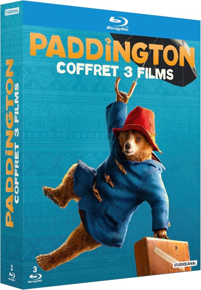 Paddington 1-3 - Coffret 3 Films 3 Blu-rays