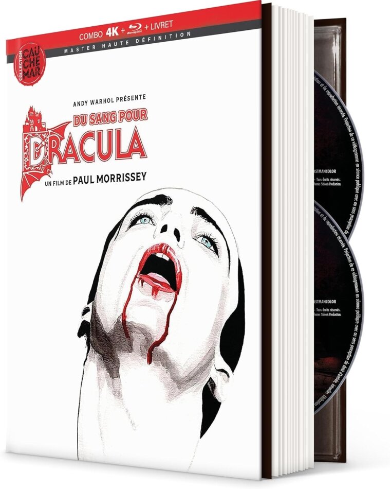 Du sang pour Dracula (1974) Collection Cauchemar, Digibook, 4K Ultra HD + Blu-ray