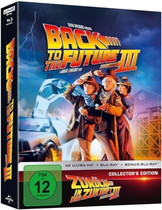 Zur&uuml;ck in die Zukunft 3 (1990) (+ Goodies, Limited Collector's Edition, Steelbook, 4K Ultra HD + 2 Blu-rays)