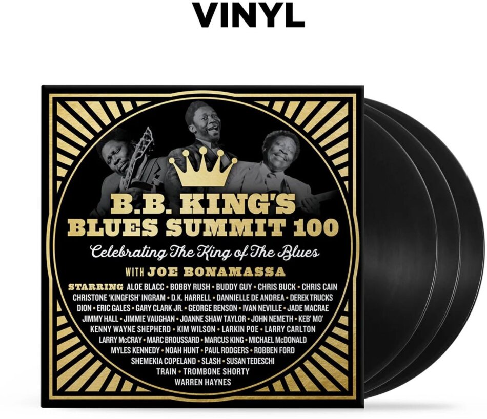 Joe Bonamassa - B.B. King's Blues Summit 100 3 LPs
