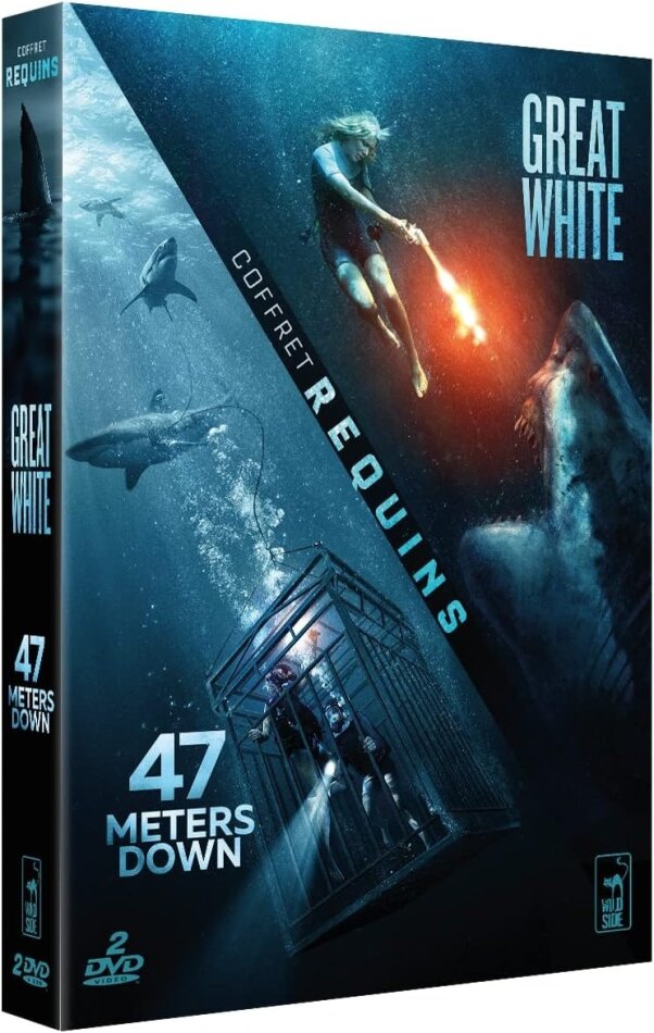 Coffret Requins - Great White (2021) / 47 Meters Down (2017) 2 DVDs
