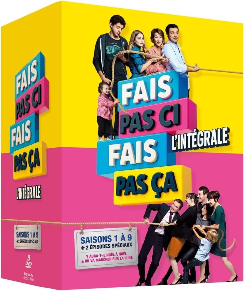 Fais pas ci, fais pas ça - L'intégrale - Saisons 1-9 & 2 épisodes spéciaux 26 DVDs