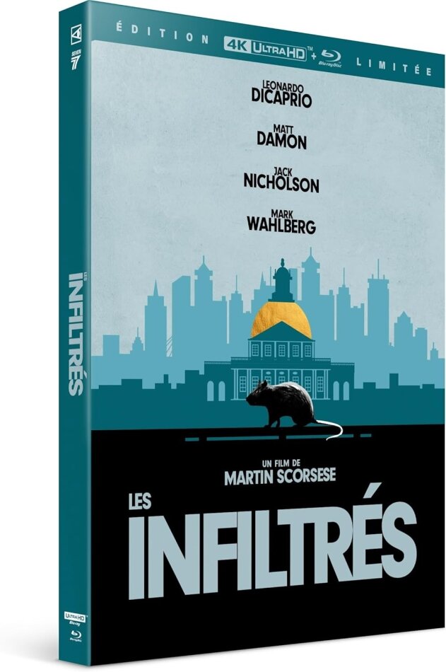 Les Infiltrés (2006) Limited Edition, 4K Ultra HD + Blu-ray