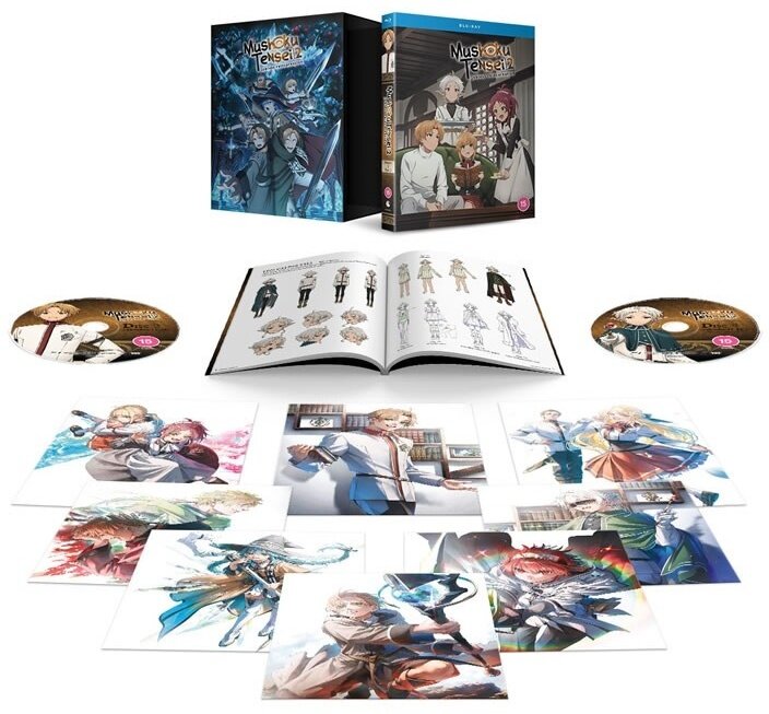 Mushoku Tensei: Jobless Reincarnation - Season 2 - Part 2 Limited Edition, 2 Blu-rays