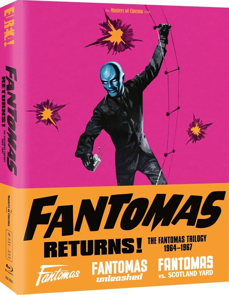 Fantomas Returns! - The Fantomas Trilogy 1964-1967 2 Blu-rays