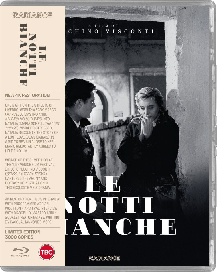 Le Notti Bianche (1957) s/w, Limited Edition, Restaurierte Fassung