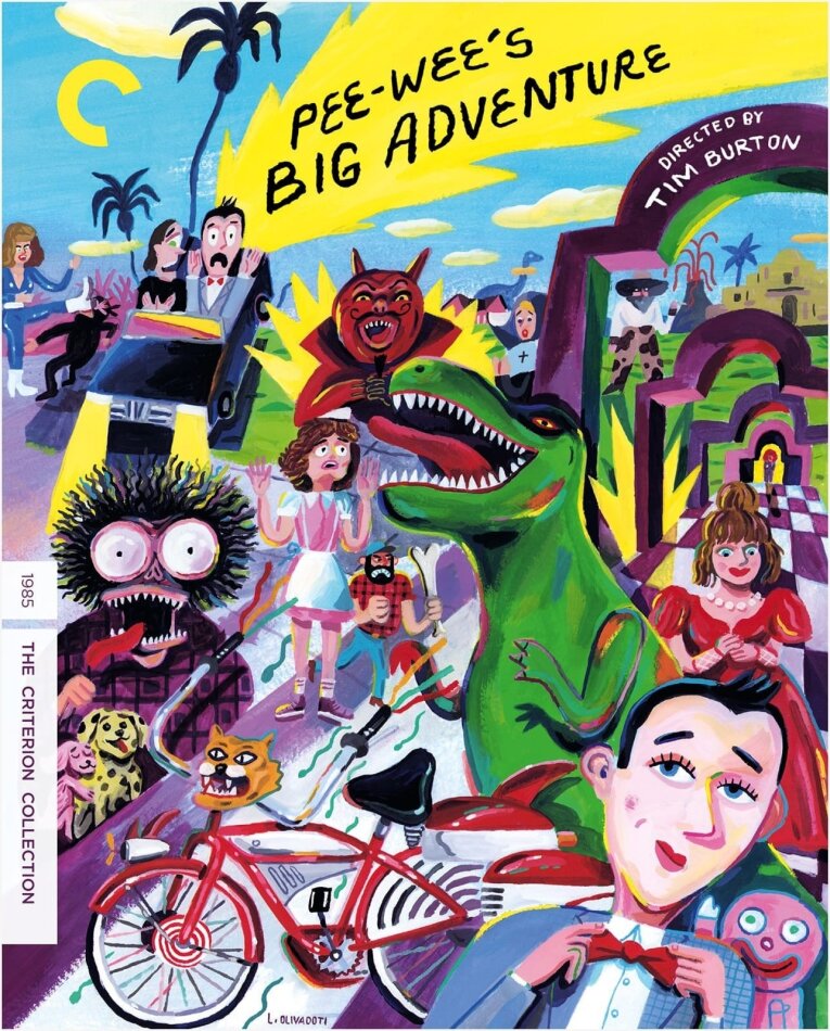 Pee-wee's Big Adventure (1985) Criterion Collection, 4K Ultra HD + Blu-ray