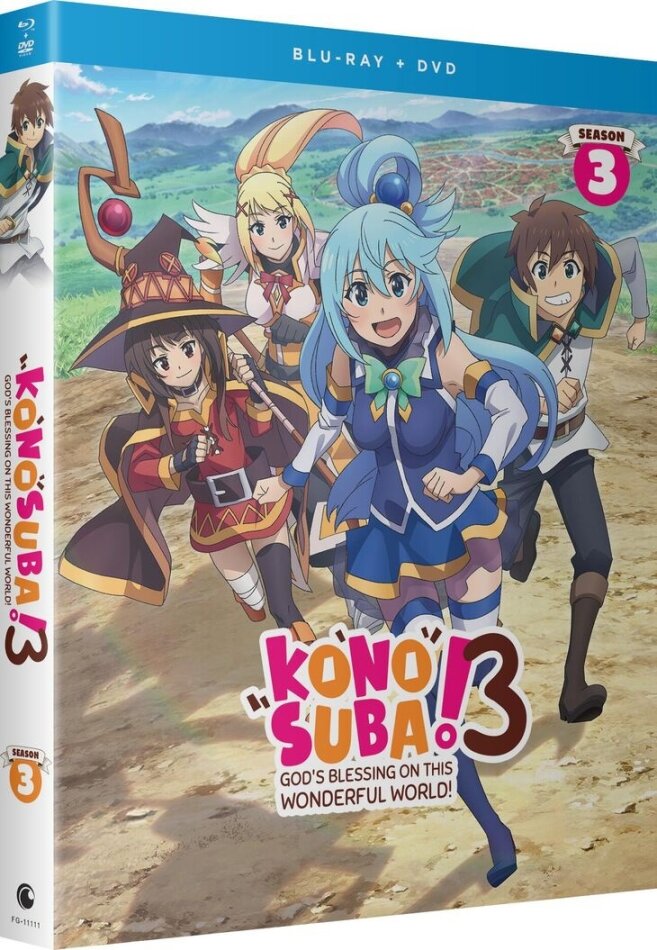KonoSuba - God's Blessing on this Wonderful World! - Season 3 2 Blu-rays + 2 DVDs