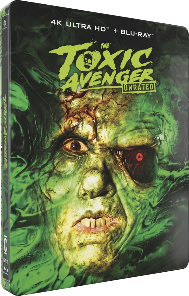 The Toxic Avenger (2023) Limited Edition, Steelbook, 4K Ultra HD + Blu-ray