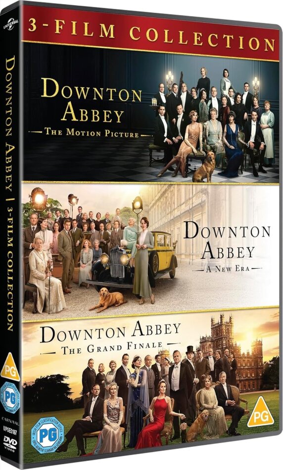 Downton Abbey 1-3 - 3-Film Collection 3 DVDs