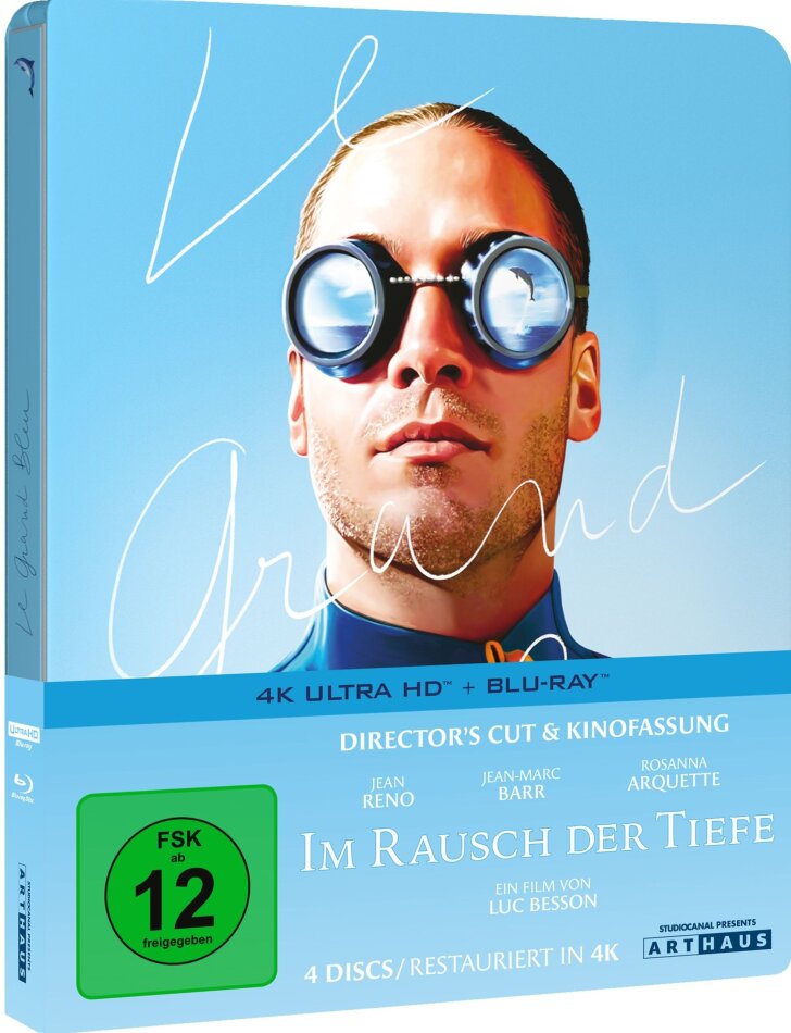 Im Rausch der Tiefe (1988) Limited Edition, Steelbook, 2 4K Ultra HDs + 2 Blu-rays