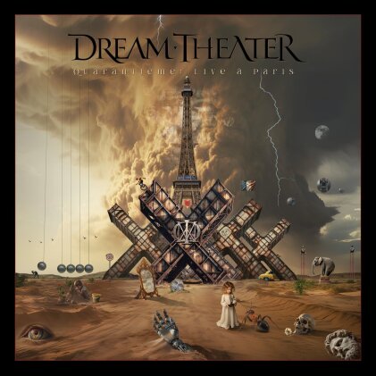 Dream Theater - Quaranti&egrave;me: Live &agrave; Paris (Artbook, 3 CDs + 3 Blu-rays)