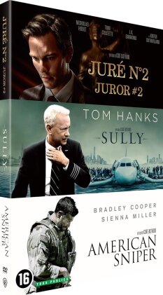 Jur&eacute; N&deg;2 (2024) / Sully (2016) / American Sniper (2014) (3 DVD)
