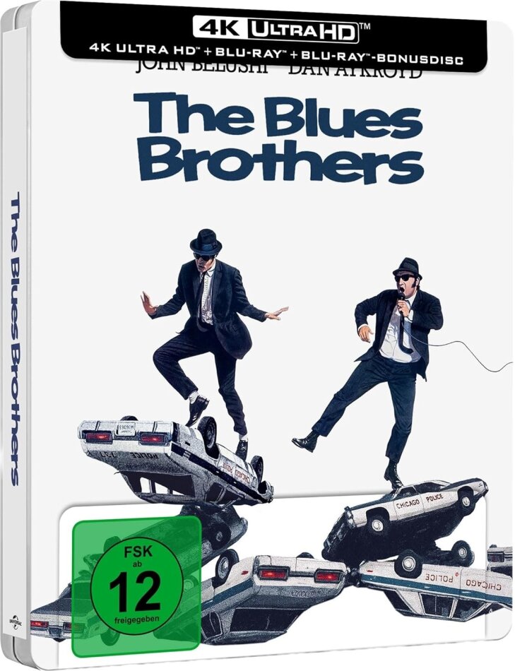 The Blues Brothers (1980) Limited Edition, Steelbook, 4K Ultra HD + Blu-ray