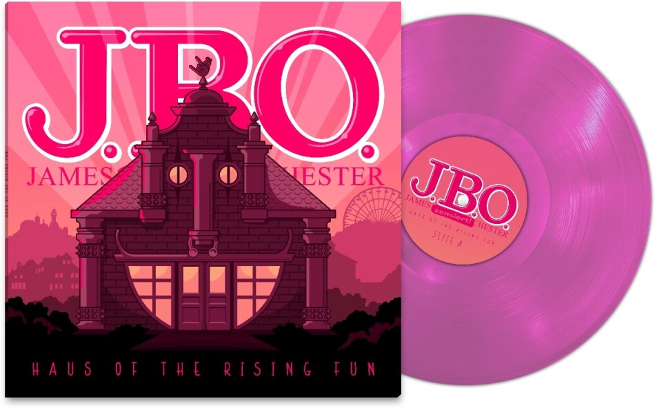 J.B.O. - Haus Of The Rising Fun Gatefold, Transparent Pink Vinyl, LP